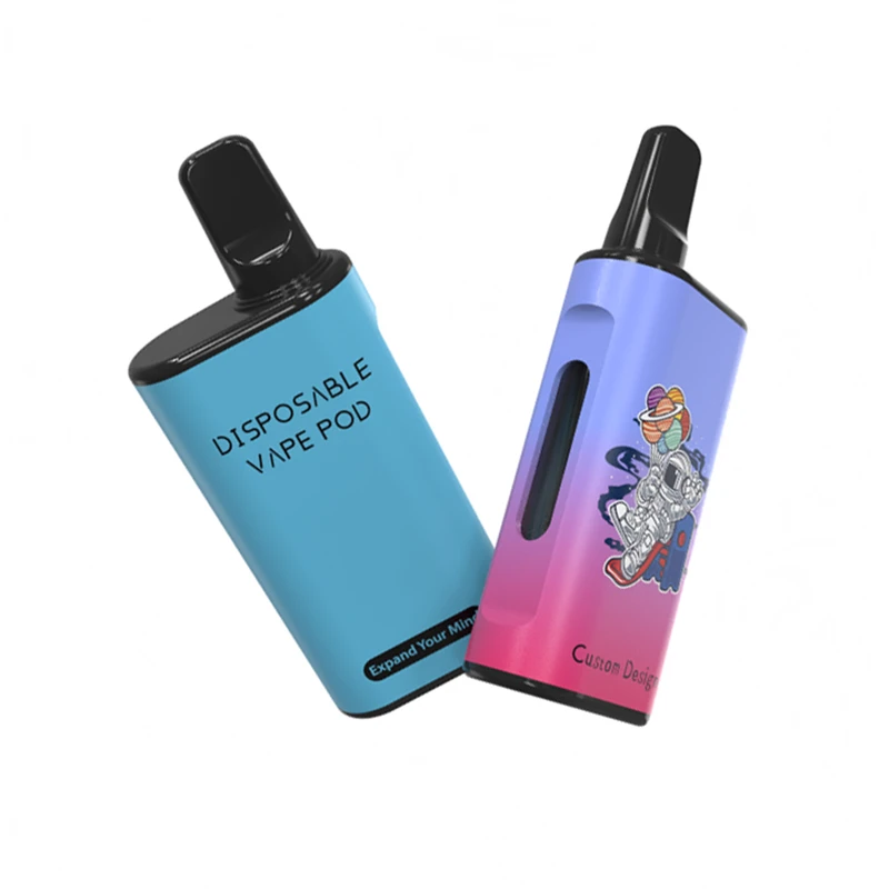 Tühi ühekordne Vape Pen 2 ml Paks õli ühekordne Hhc Puff 2 grammi Eelsoojendus Hhc Vape ühekordne