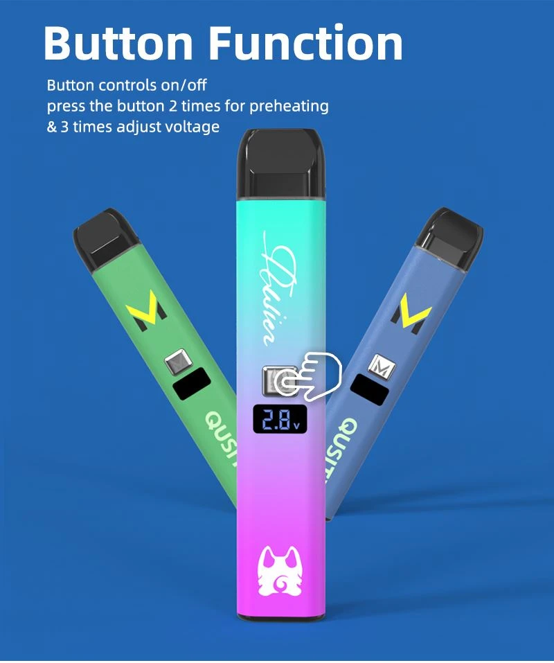 Tehase privaatrežiim 1 ml/2 ml 3 ml Hhc D8 D9 D10 õli ühekordselt kasutatav vaporisaator Vape Pen, tühi