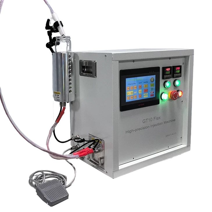 GT10 Flex High Precision Filling Machine One Head Liquid Juice Oil Filling Machine 0.5ml 1ml 2ml Honey Oil Filling Machine For Small Business