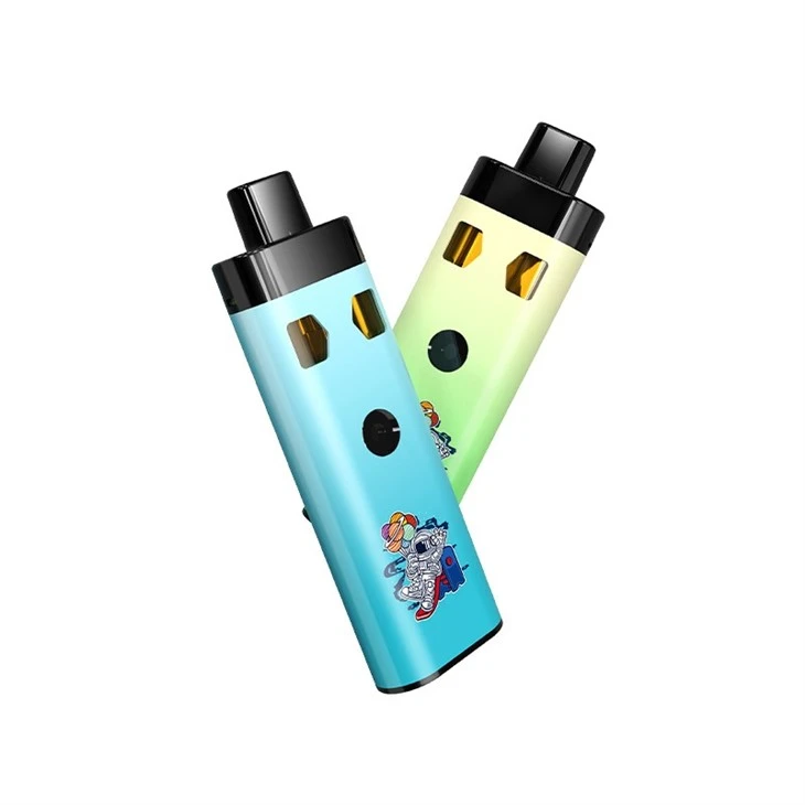 Hot Selling 1ml+1ml 2G Dual Chamber Distillate Disposable Vape