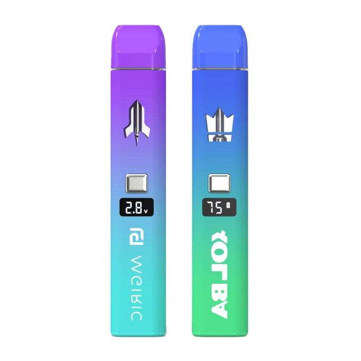 US Hot Selling 2G Empty Rechargeable Preheat Diamond Sause Disposable Vape Pens V20+